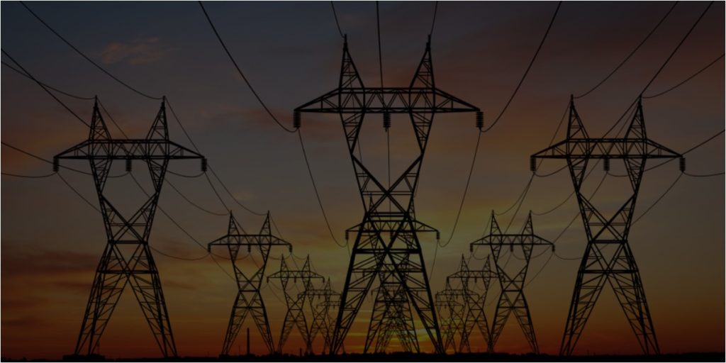 electric transmission towers