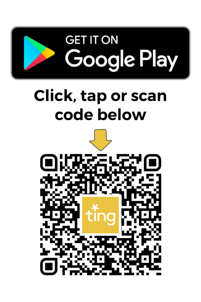 Ting app sensor Google Play