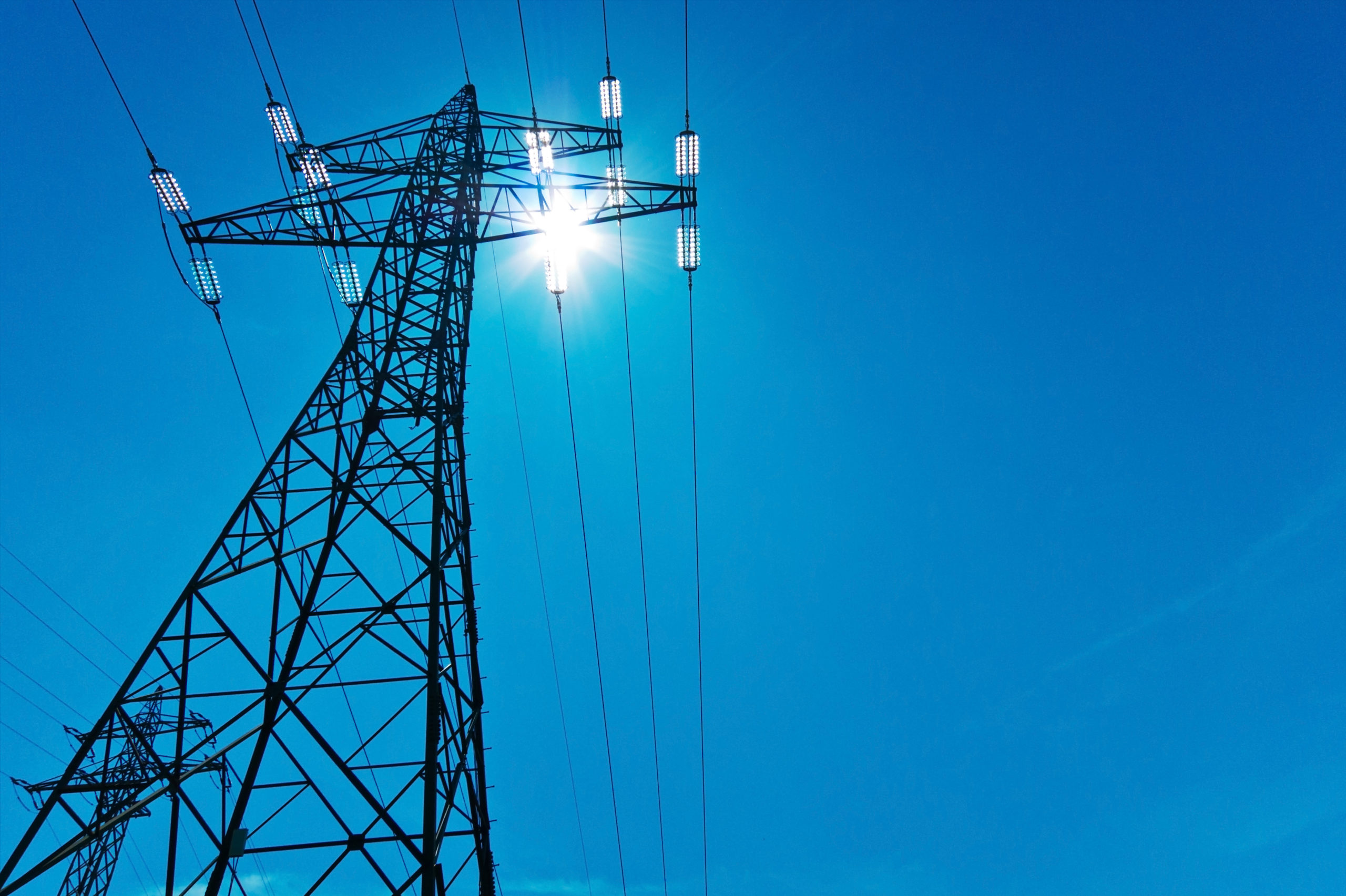 utility electrical transmission tower