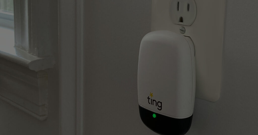 Ting sensor in outlet