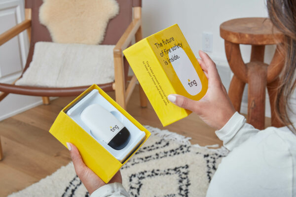 Opening Ting sensor box