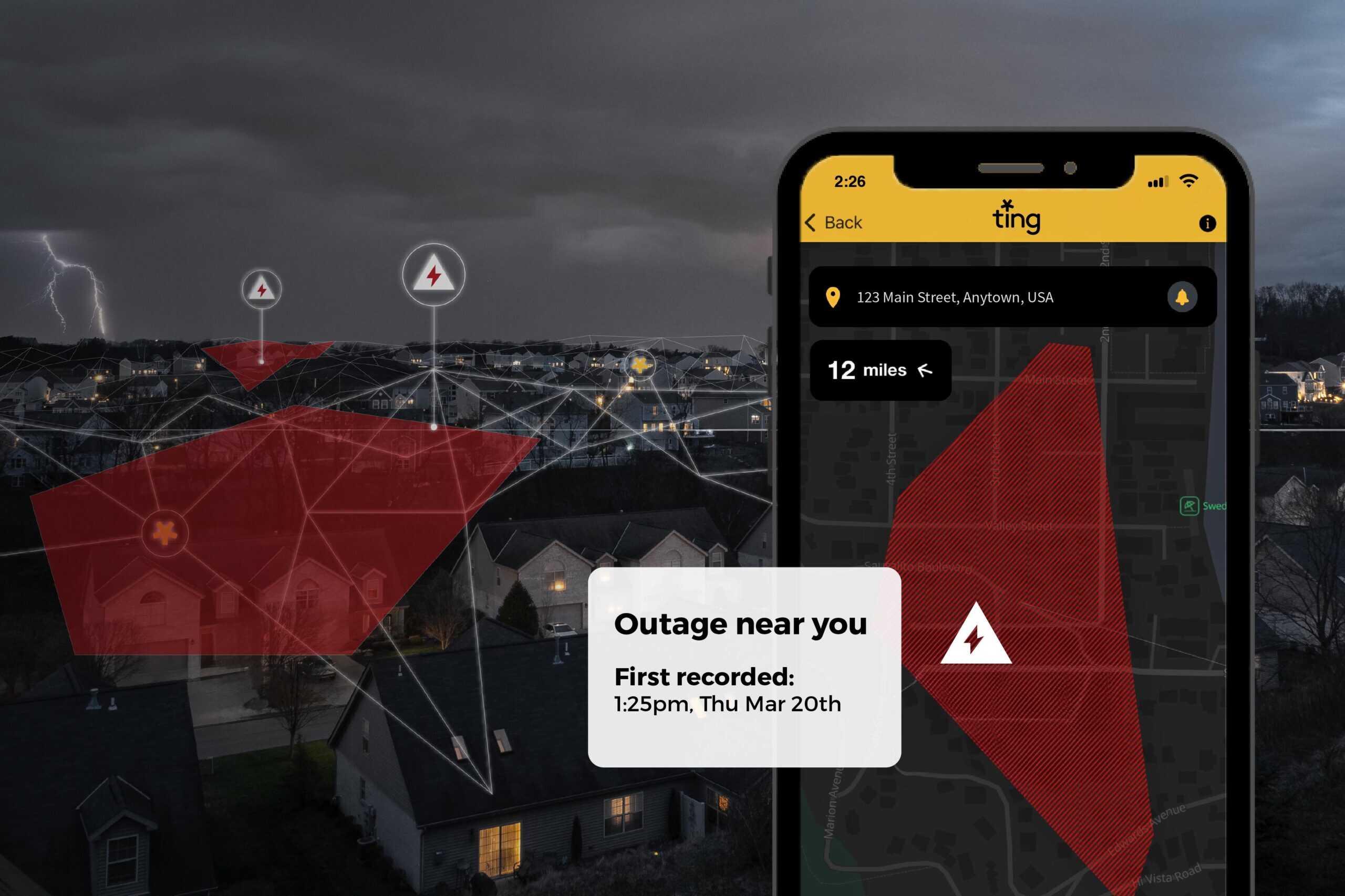 Introducing Free Power Outage Alerts for Everyone, Only in the Ting App